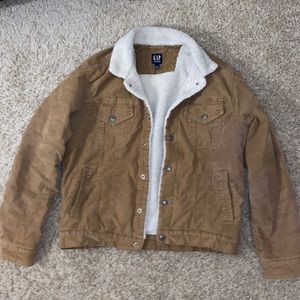 Corduroy winter jacket